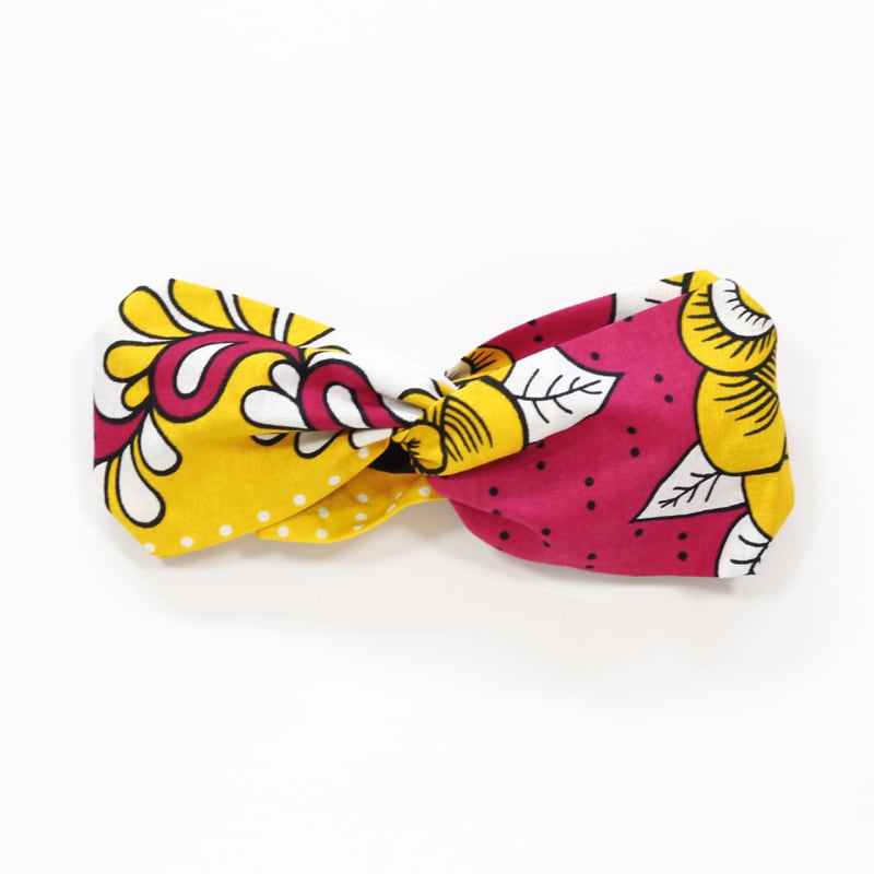 アフリカ布ターバン | カンガ屋 katikati（カティカティ）｜アフリカ布