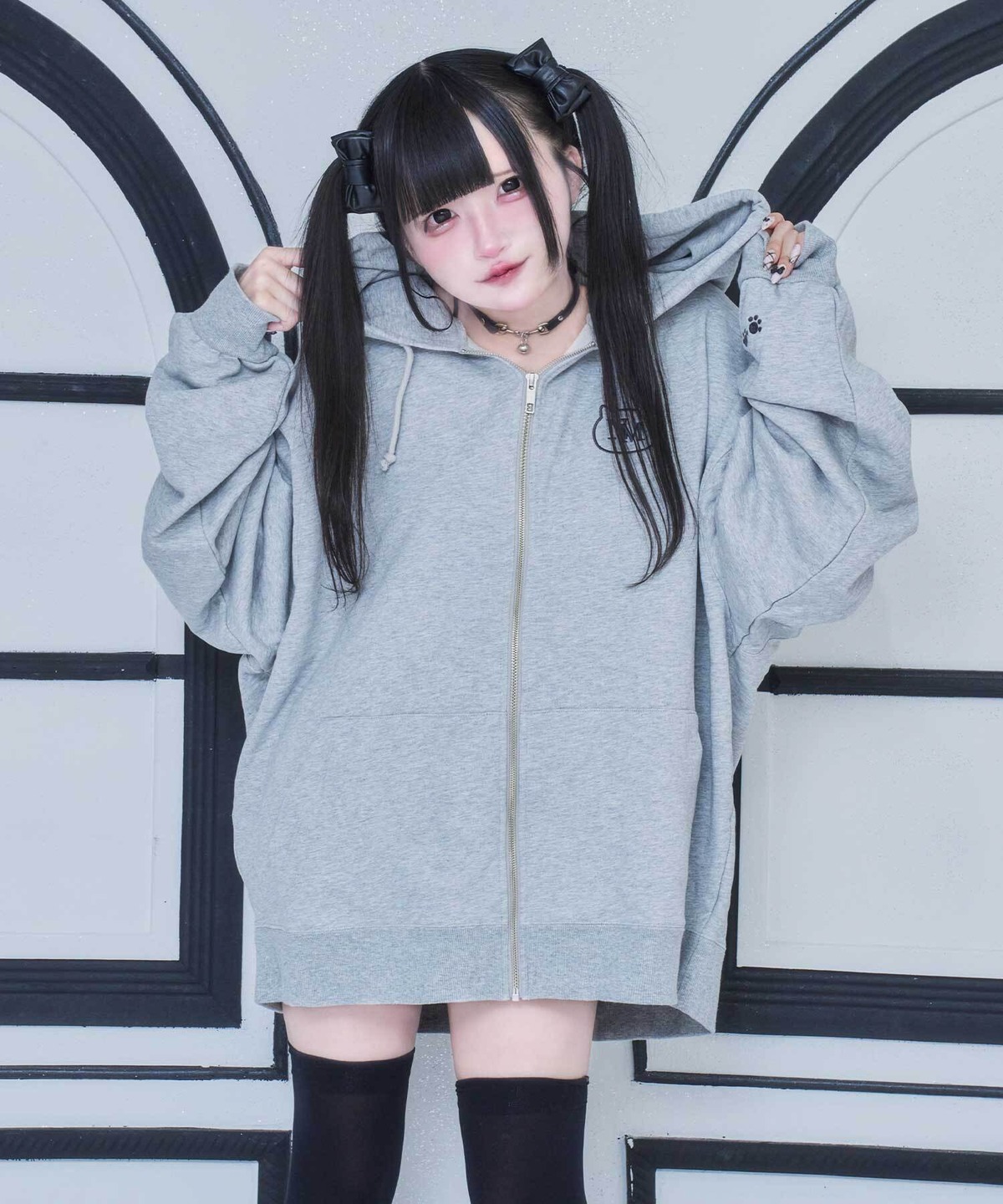 うちらのぱーかー【GRAY】 | nyan Me