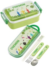 スケーター(Skater) お弁当箱 子供用 450ml ふわっと盛れるドーム型ふた ランチボックス 1段 日本製 ピクミン 男の子 女の子 RBF3ANAG-A