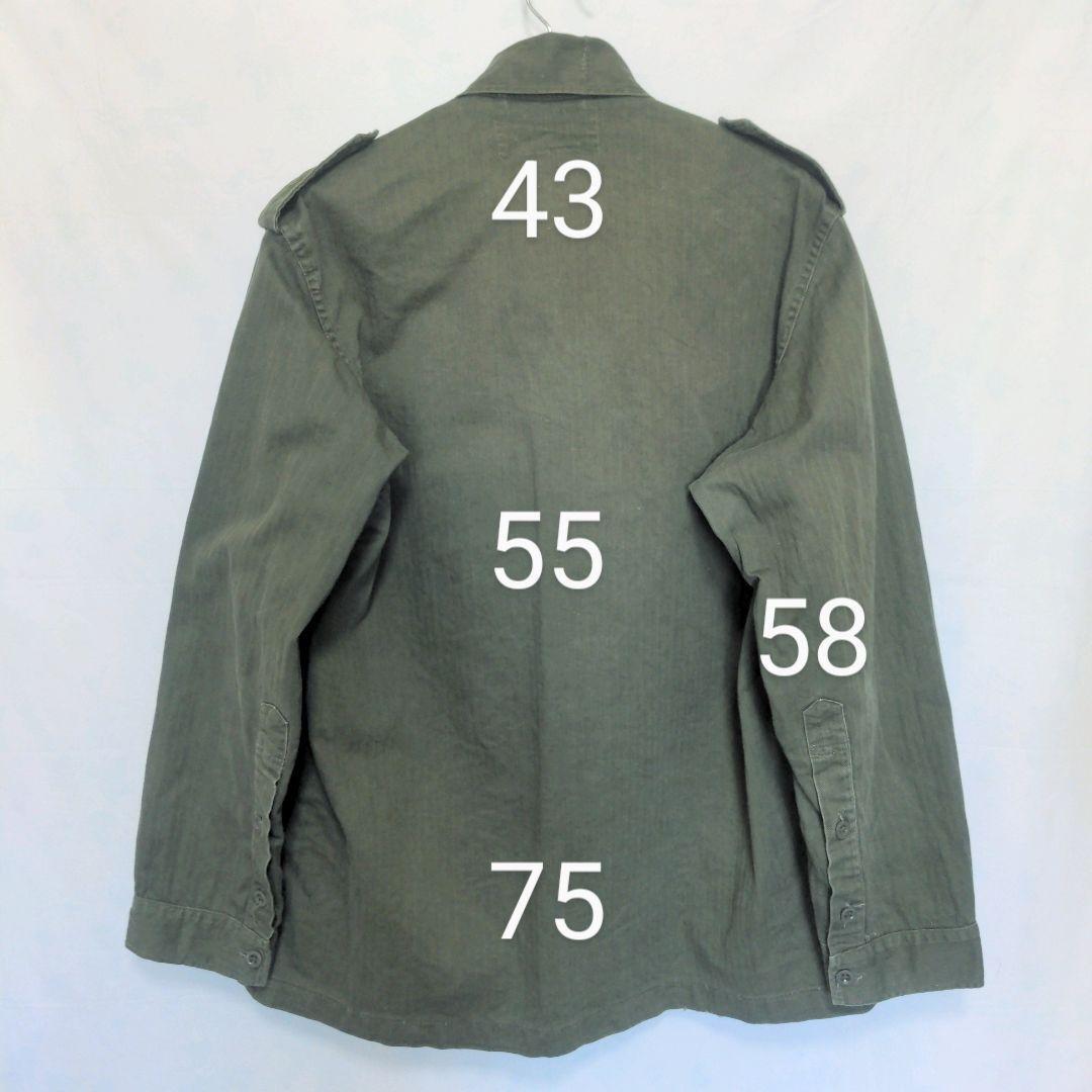 レア 60s オランダ軍 HBT フィールドシャツジャケット ミリタリー