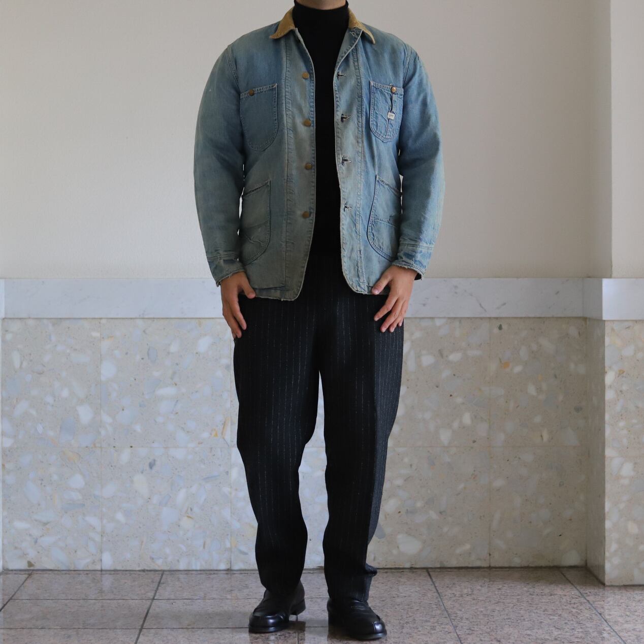 逸品】60s special vintage Lee 81-LJ denim coverall jacket blanket