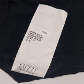 イタリア製 FIUME フィウメ ハーフジップ ニット セーター 48/ブラック レディース 男女でも