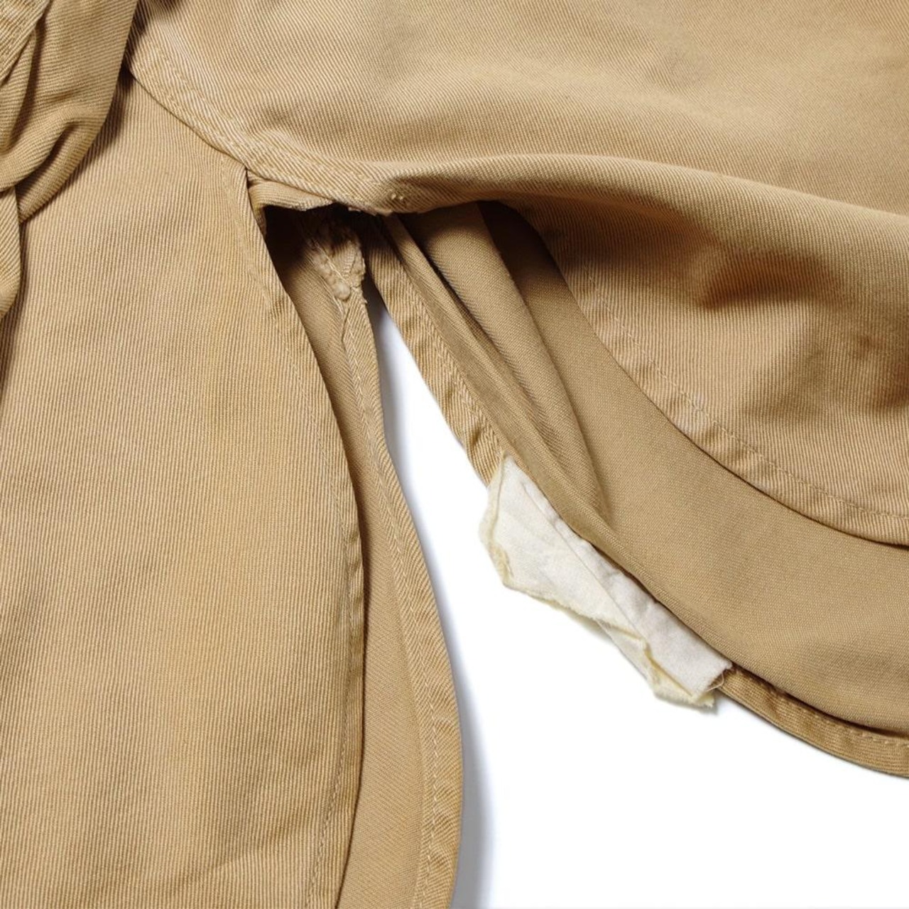 【before half century Vintages(ビフォーハーフセンチュリーヴィンテージ)】50's VINTAGE MILITARY WORK SHIRTS 50年代ヴィンテージミリタリーワークシャツ マチ付き