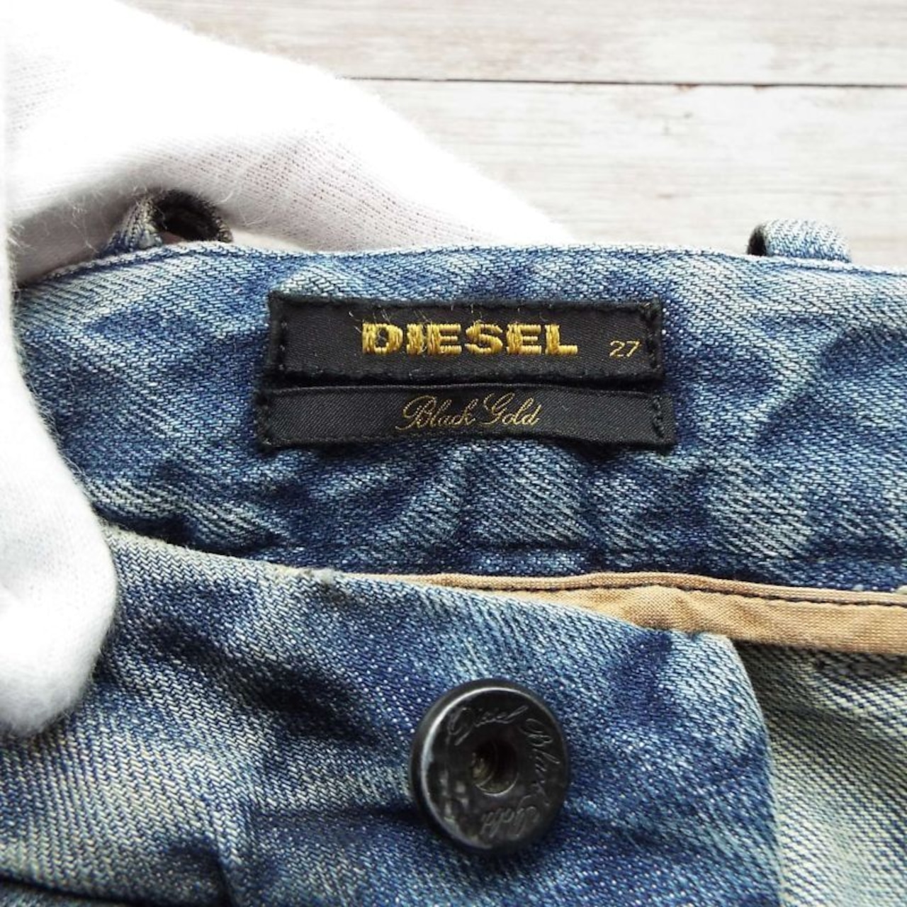 ディーゼル DIESEL デニムパンツ ダメージ加工 メンズ 27（ディーゼル 