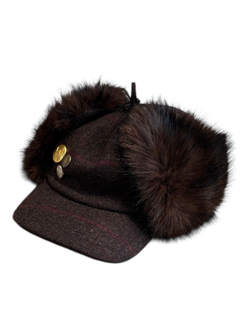 25AW】OPEN YY オープン ワイワイ / FAUX FUR EARFLAP CAP / フライト