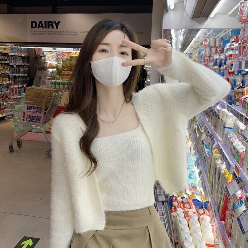 セーター カーディガンジャケット スプリングオータムニット 春物 秋物 スーパーモール97656899154