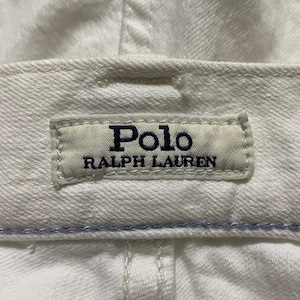 POLO by RALPH LAUREN white denim pants