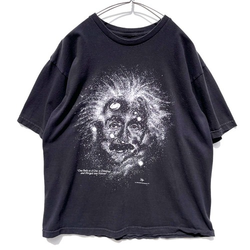 [Albert Einstein] Vintage Einstein Print T-shirt [1993s] Vintage Print T-Shirt
