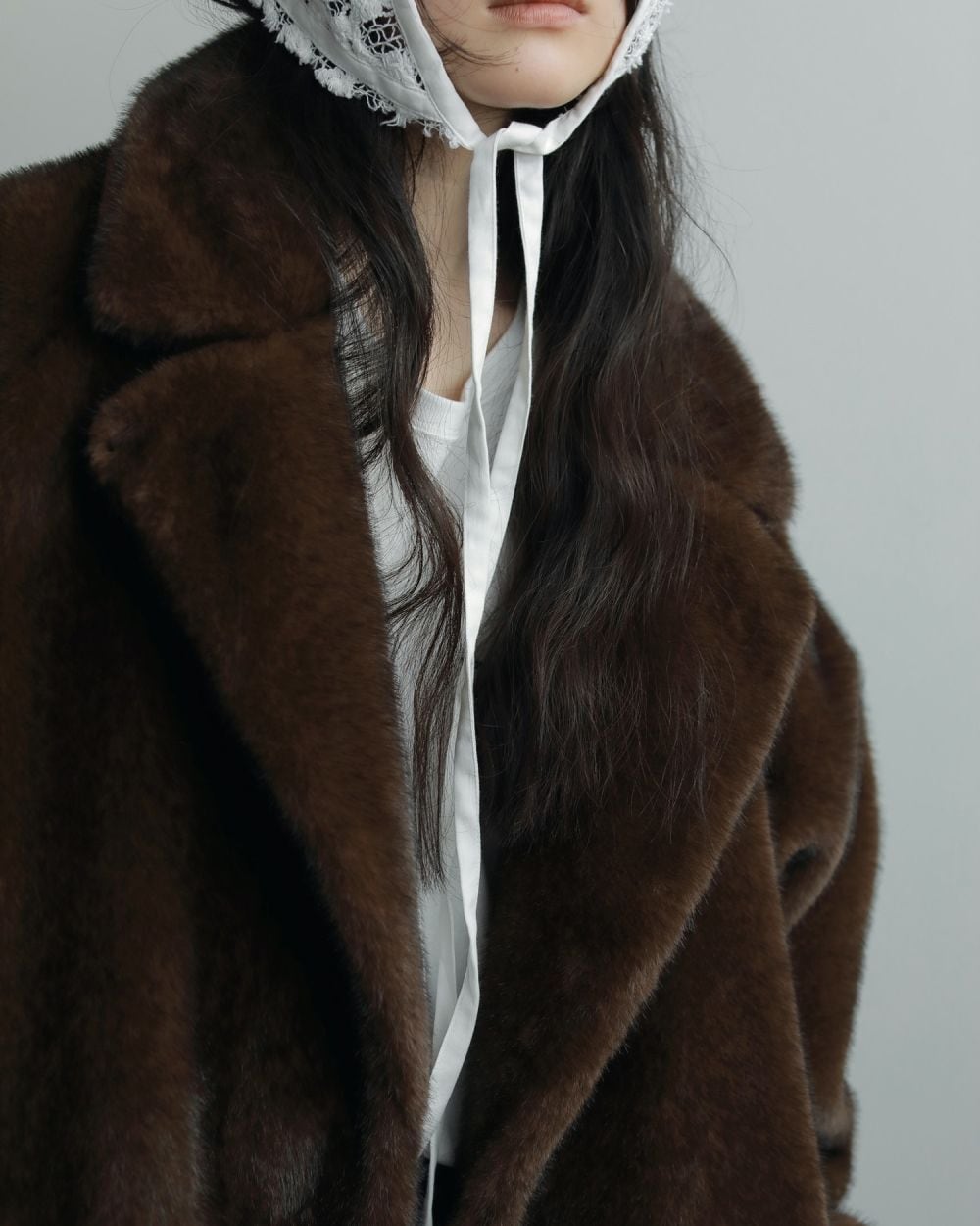 ànuqe アンヌーク Ecofur Over Coat anuke（アンヌーク） SALE anuke (アンヌーク）Ecofur Over Coat 即日