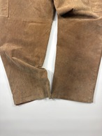 1990s- Suede Cargo Pants