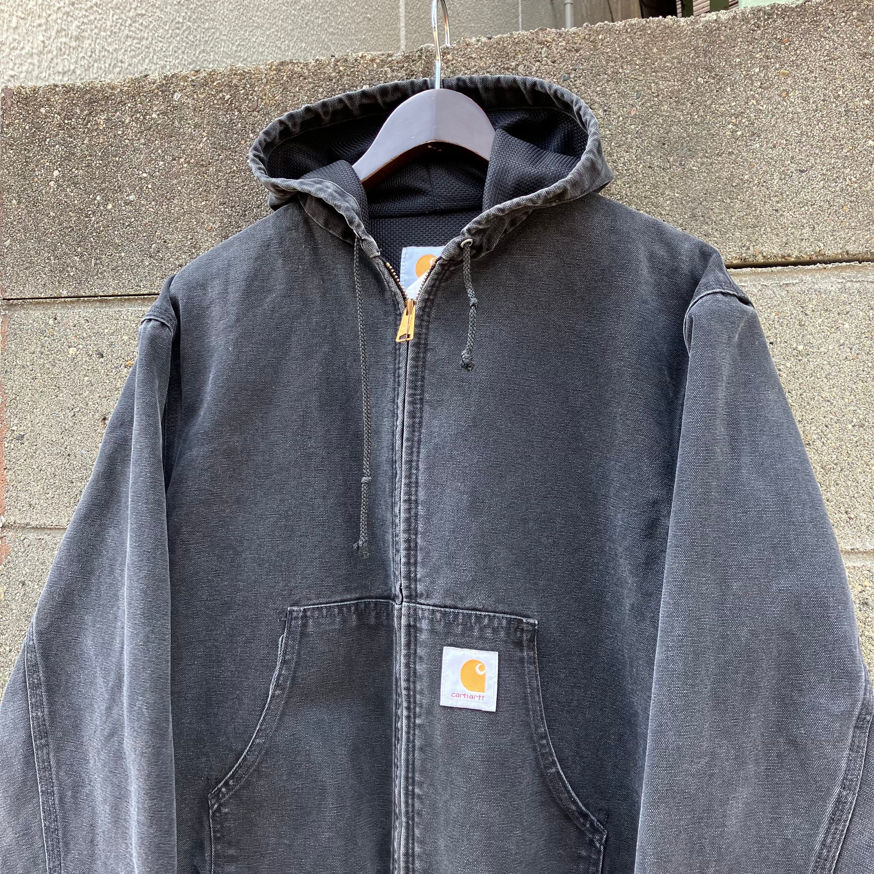 90s Carhartt ダメージパーカー