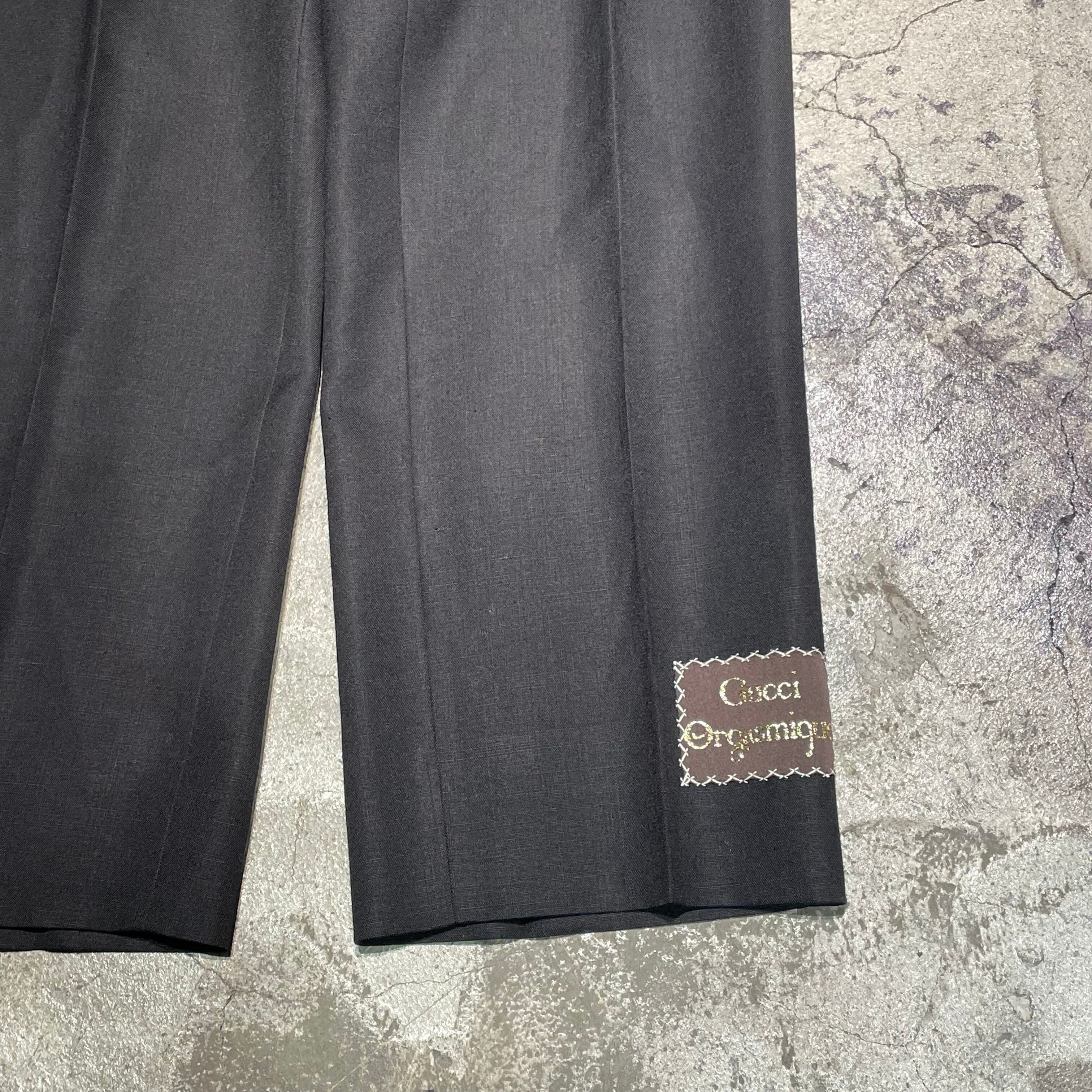 GUCCI グッチ orgasmique Slacks Pants スラックスパンツ size50 