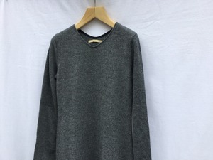 Women’s”AUGUSTE-PRESENTATION”ウール天竺ワンピースGREY”