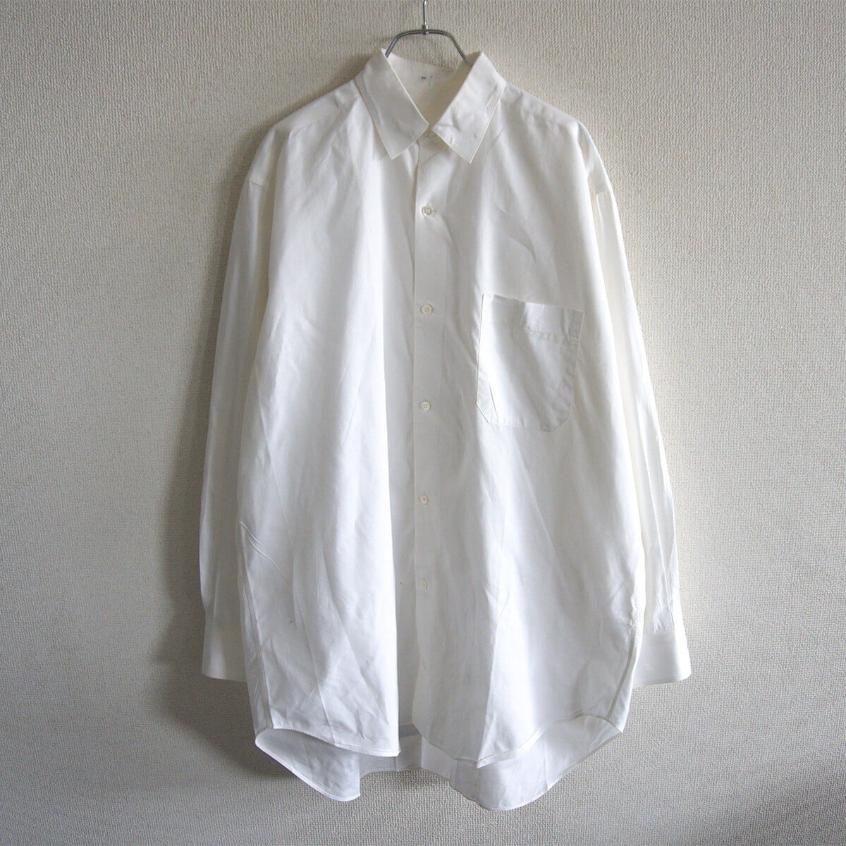 90s/赤タグ】Y's for men【ボックスシルエット レーヨン シャツ 】M