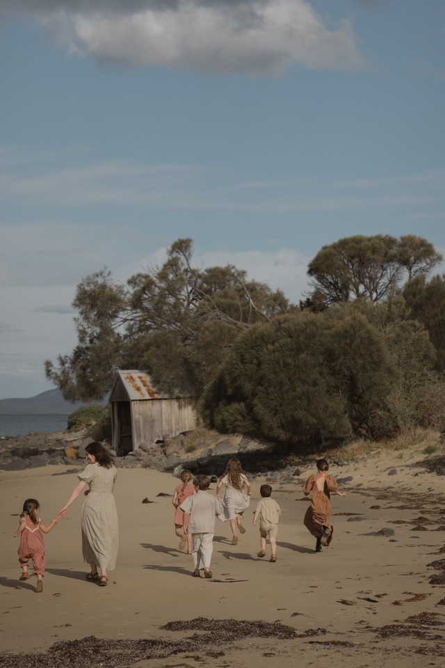 《即納》son and daughter / Marisol Dress 5-6Y/7-8Y