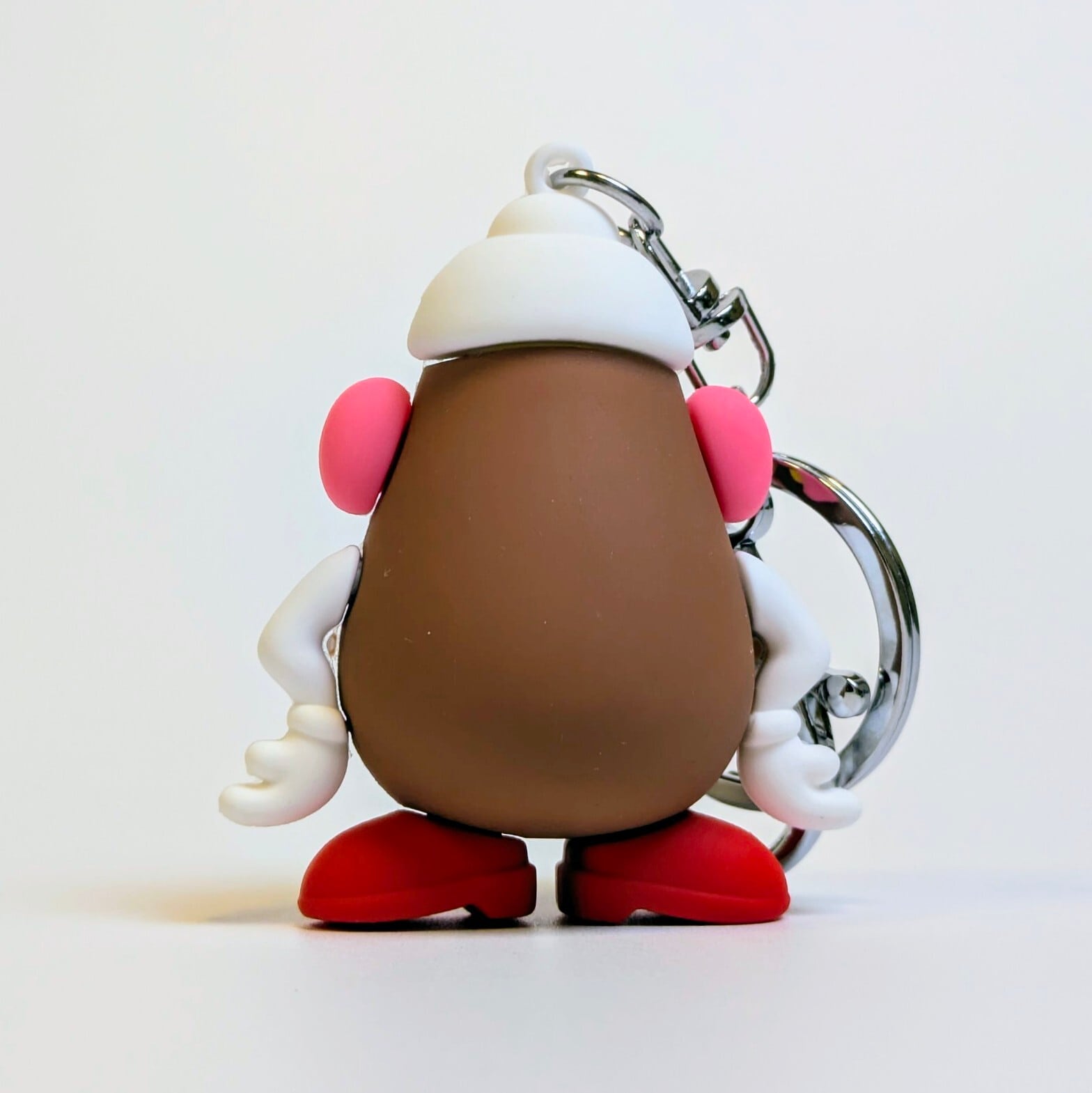再入荷！【 ミスターポテトヘッド / ミセスポテトヘッド ( Mr. Potato Head  / Mrs.Potato Head )  トイストーリー 】 3D Rubber KeyHolder / 3Dラバーキーホルダー 〚アメリカン雑貨 アメトイ〛