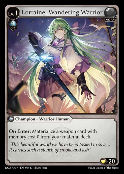 Dawn of Ashes Alter Edition | ハッピー商店