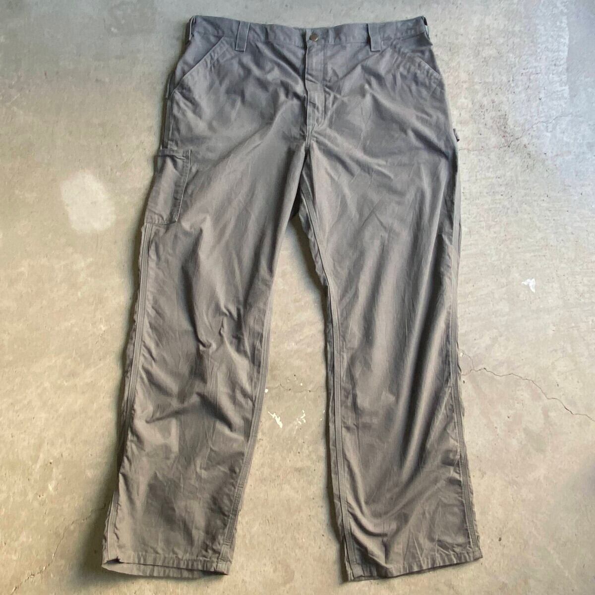 未使用品 Carhartt カーハート コットン カーゴパンツ ワークパンツ メンズw42 古着 モスグリーン カーキ 緑 ロングパンツ Cave 古着屋 公式 古着通販サイト