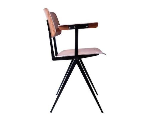 GALVANITAS | S.16 Arm Chair Black ガルファニタスS16アームチェア ブラウン/ブラック