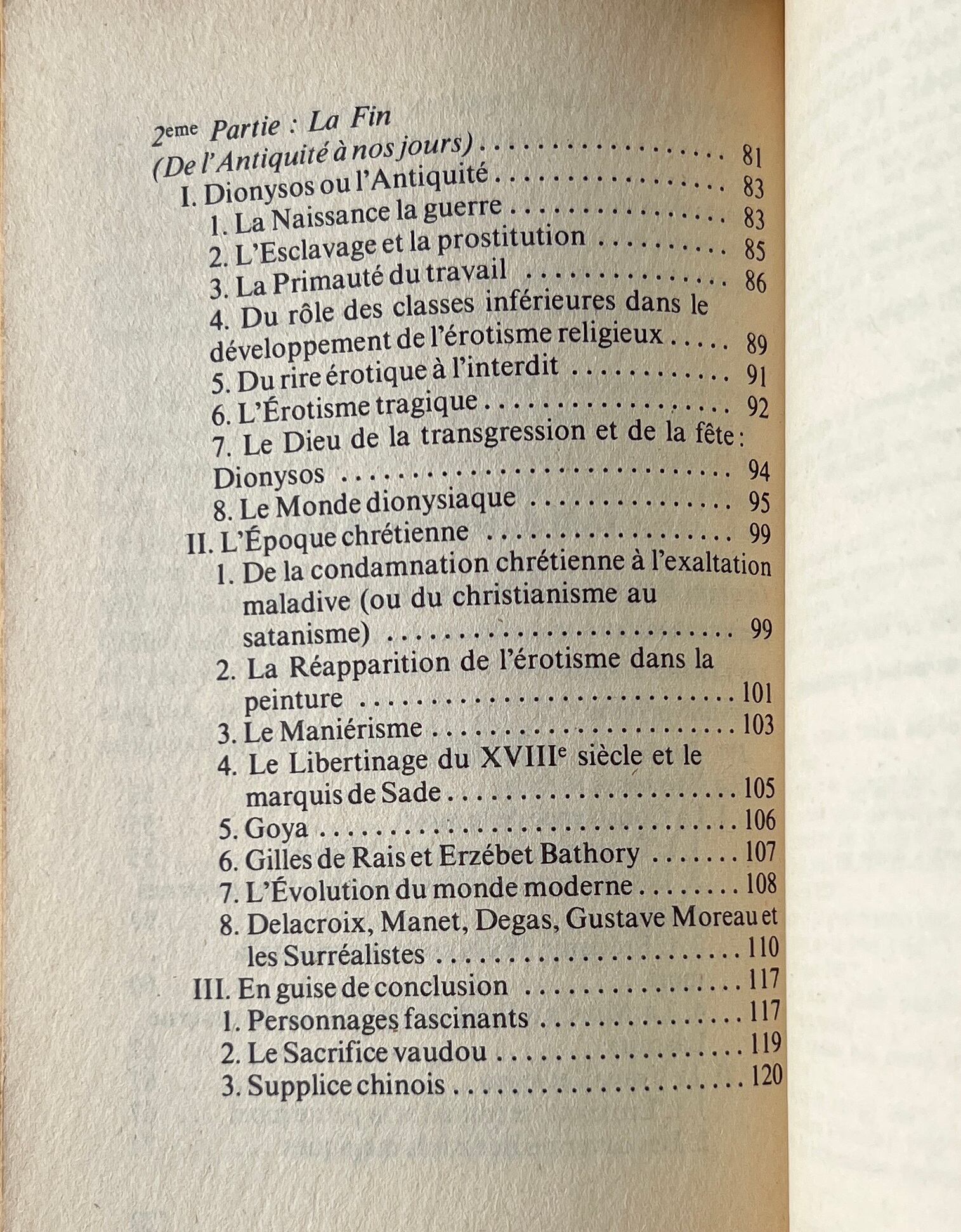 Les larmes d'Éros エロスの涙 / Georges Bataille ジョルジュ・バタイユ / 10/18