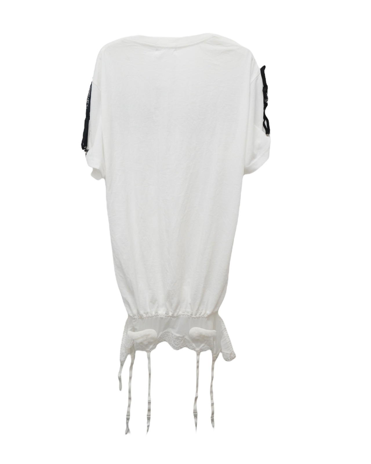 【RINBIRTH】Lace Garter T-shirt 40020