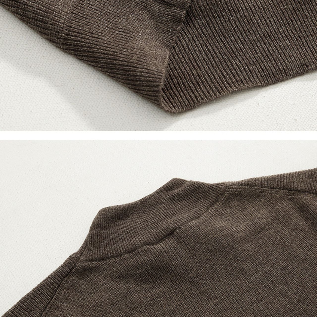 ベーシックモックネックニット　MT0080348