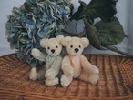 Vintage Mohair twin teddy bears (Boy)