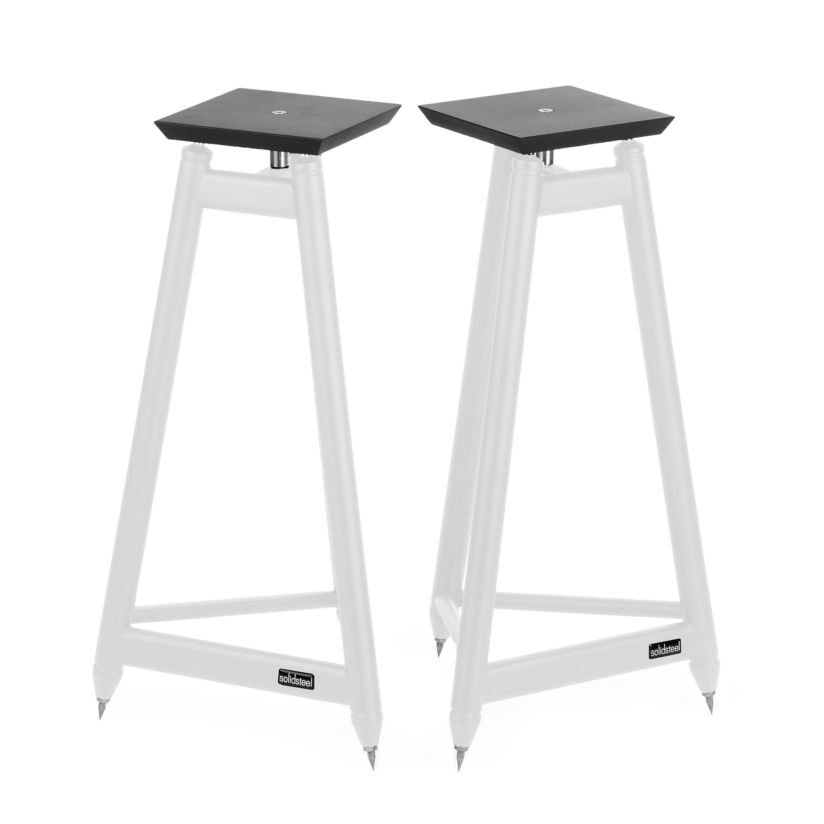 ハヤミ工産スピーカースタンド2台1組高さ調整可能60-100CMポール