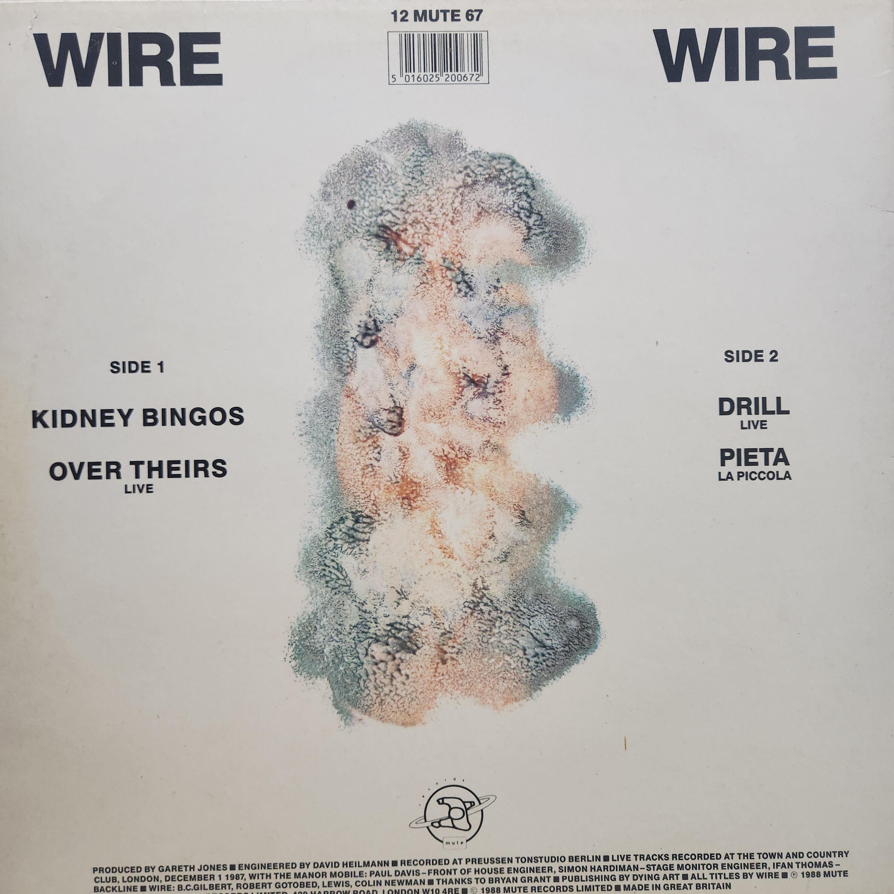 Wire / Kidney Bingos [12 MUTE 67] - 画像2