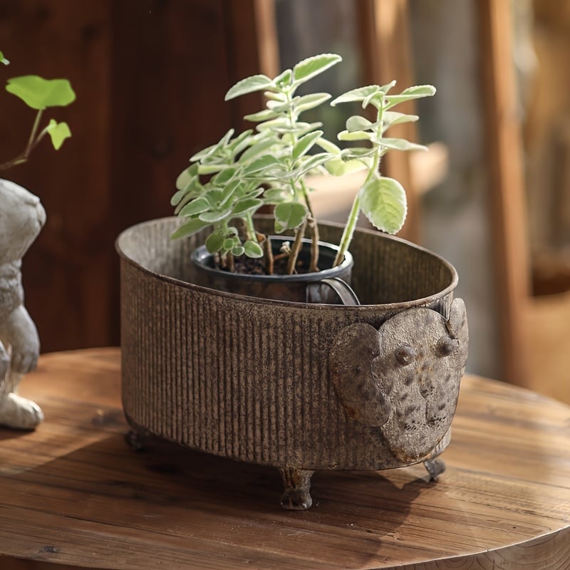 プランター 植木鉢 プランターポット ヴィンテージ風 おしゃれ