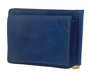 RE.ACT Solid Indigo Money Clip Wallet