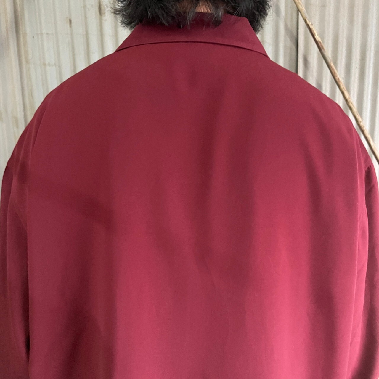 ビッグサイズ STACY ADAMS レーヨン混 オープンカラーシャツ メンズ2XL 
