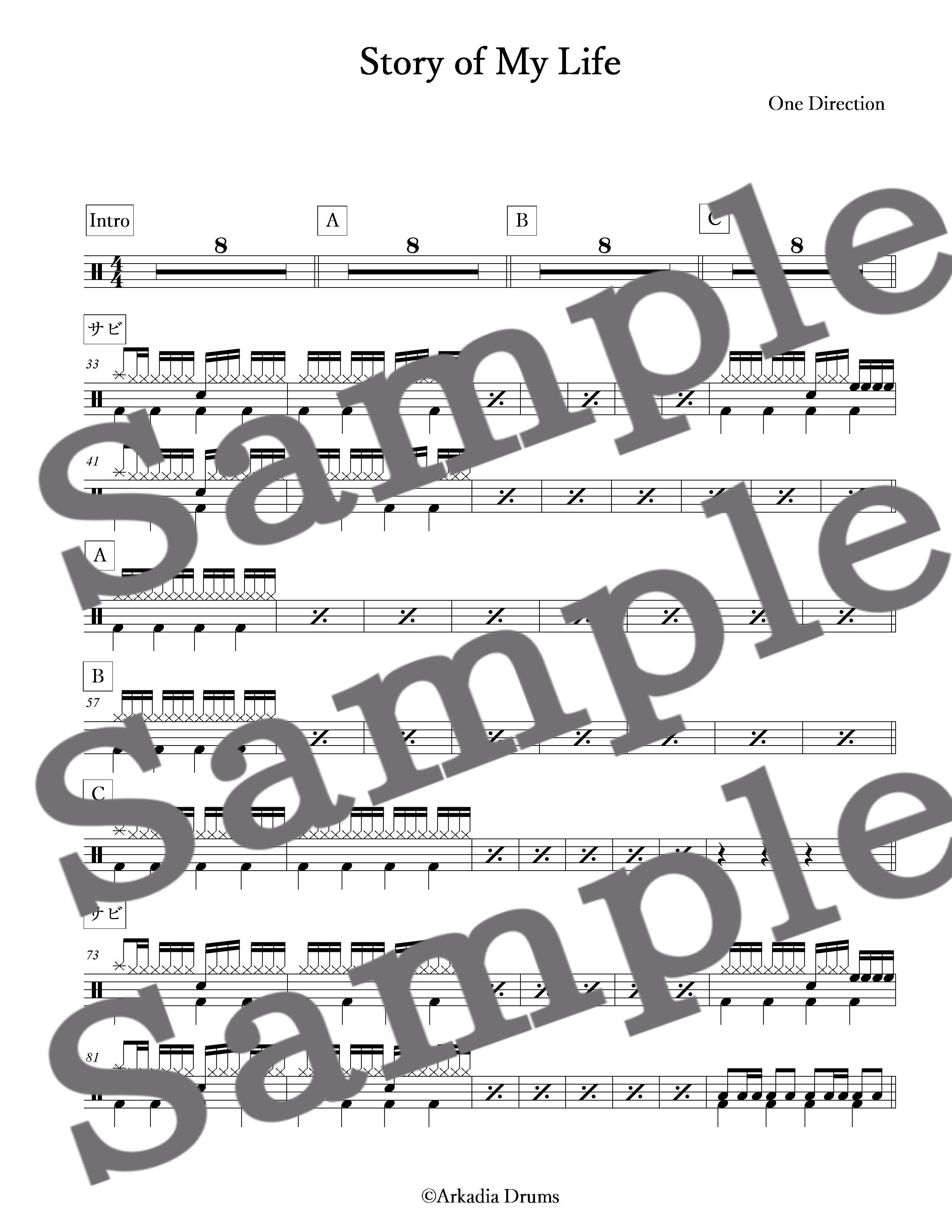 Story of My Life(One Direction)