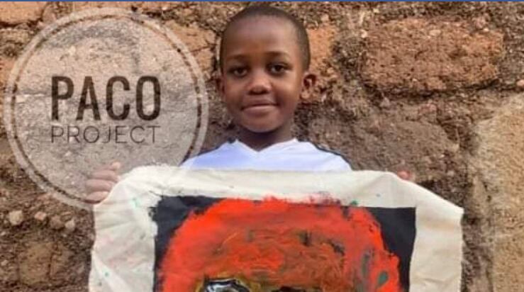 ルワンダの奇跡「子供たちが描いたカラフルポストカード」10枚セット