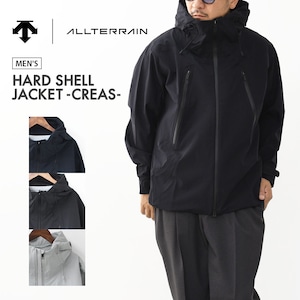 DESCENTE ALLTERRAIN [デサントオルテライン] HARD SHELL JACKET -CREAS- [DU5FWBA2M] ハードシェルジャケット “クレアス”・MEN'S [2025AW]
