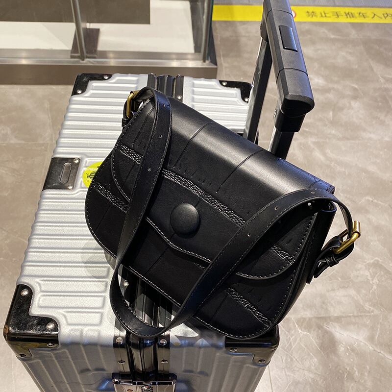 オータムウィンタースタンダード レトロ 秋物 冬物 スクウェア メッセンジャーバッグ 手作りハンドバック26765264879