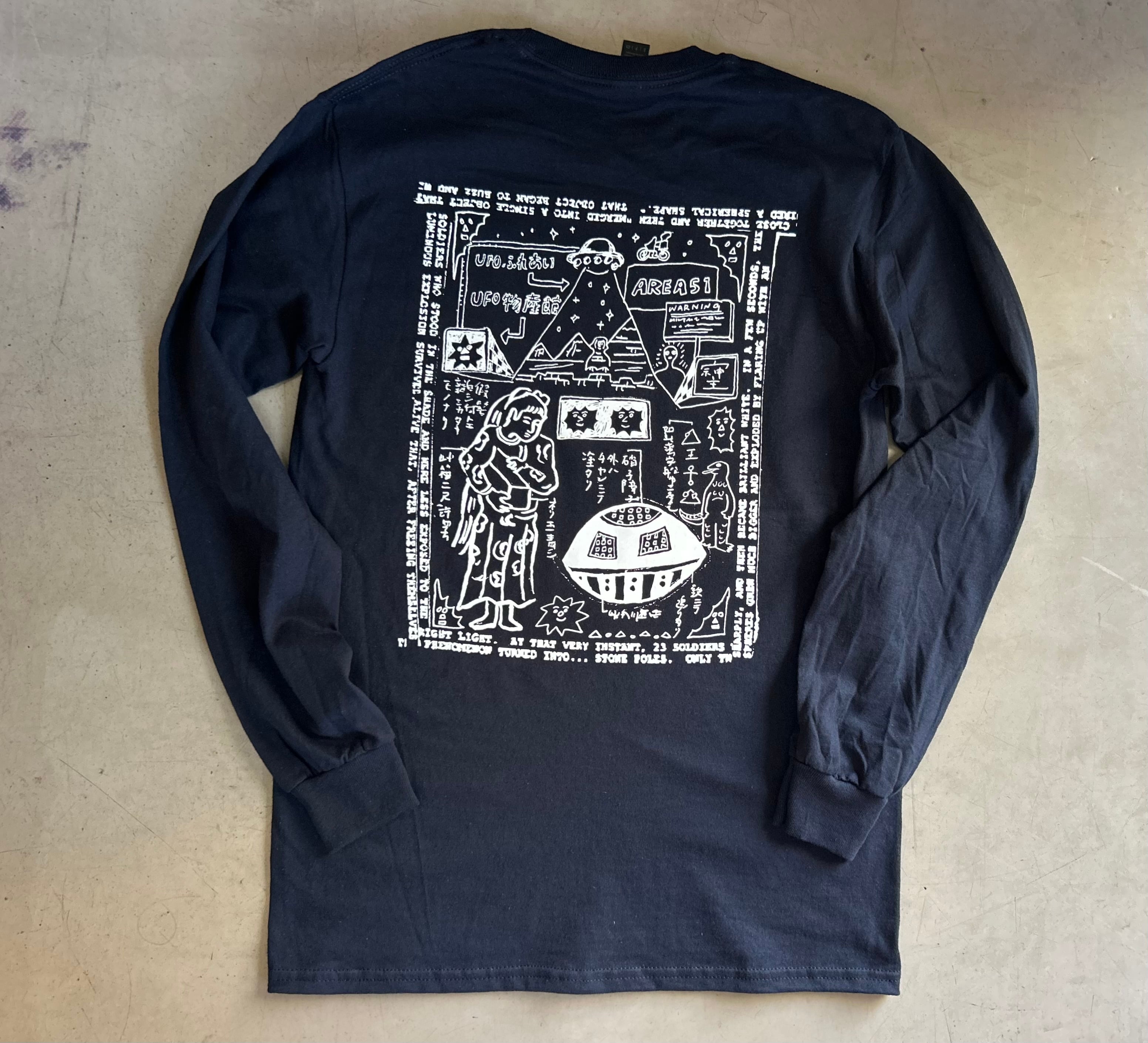 都市伝説ロングスリーブシャツ black byダテユウイチ | BIGPINK Online