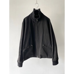 -agnes b.- made in France hi-neck cotton blouson