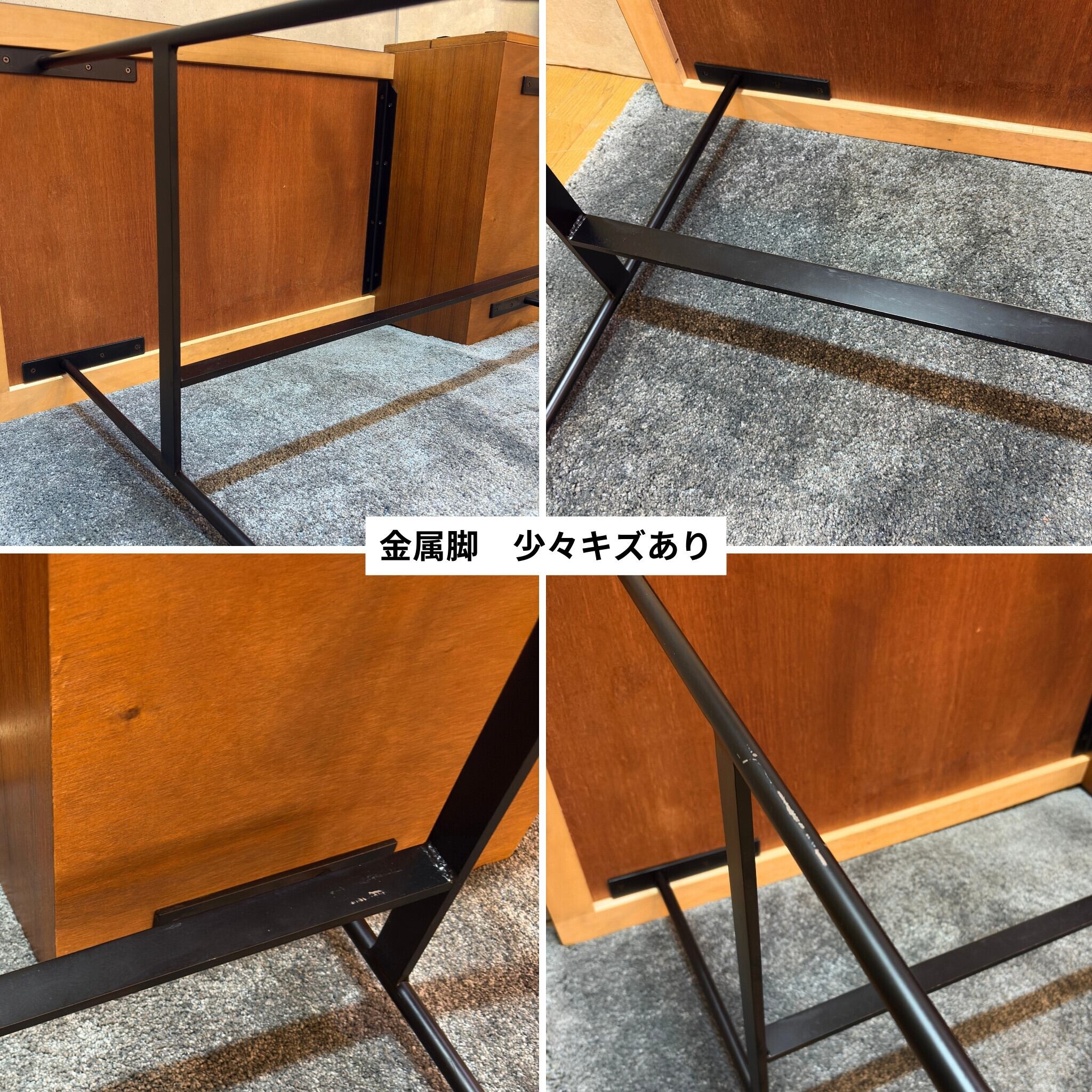 USED】METROCS Pierre Paulin F031 Desk Oak | ピエール・ポラン F031