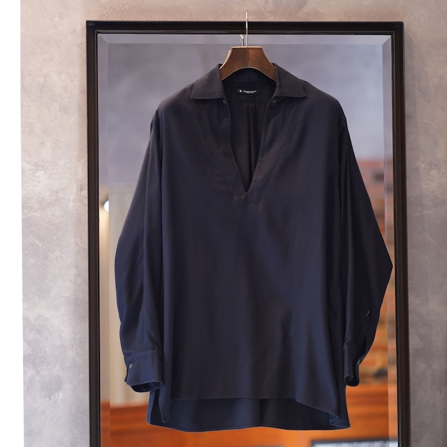 MAATEE&SONS(マーティーアンドサンズ) 23AW "PULL OVER SHIRTS" -NAVY-