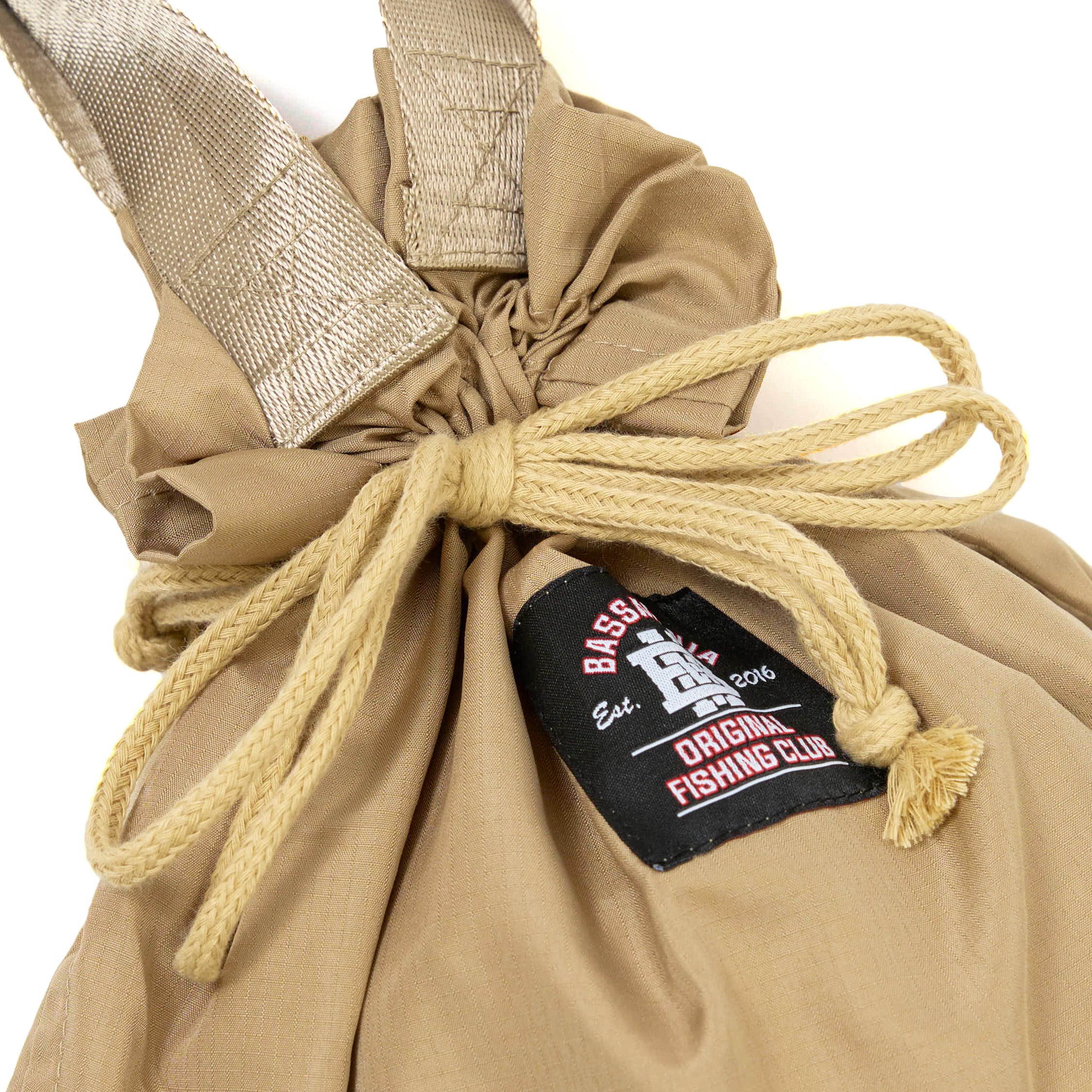 BMロゴリップストップ ドローストリングバッグ | bassmania.jp