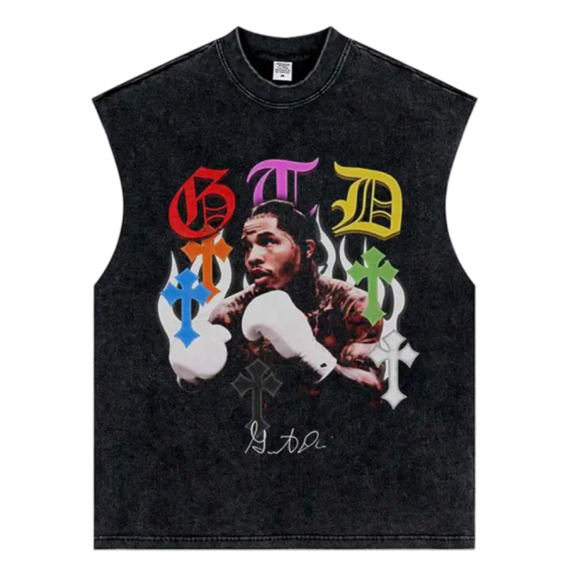 Gervonta Davis tank-top Chrome style | PAY ID