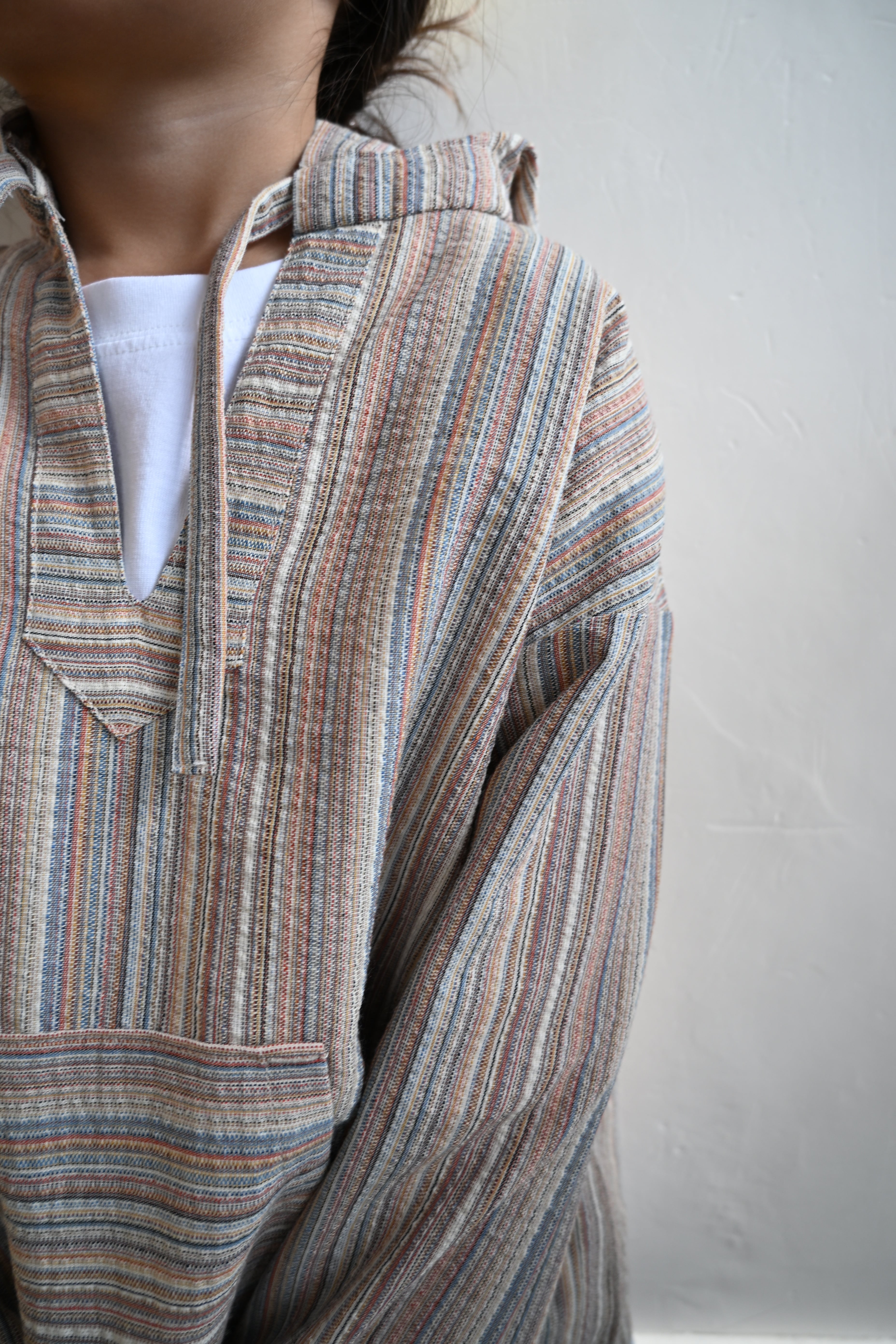 【&pal】Mexican pullover parka/3color