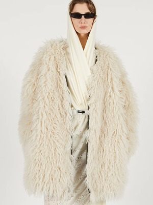 【25AW】PRANK PROJECT プランクプロジェクト /Reversible Fur Coat / ファーコート