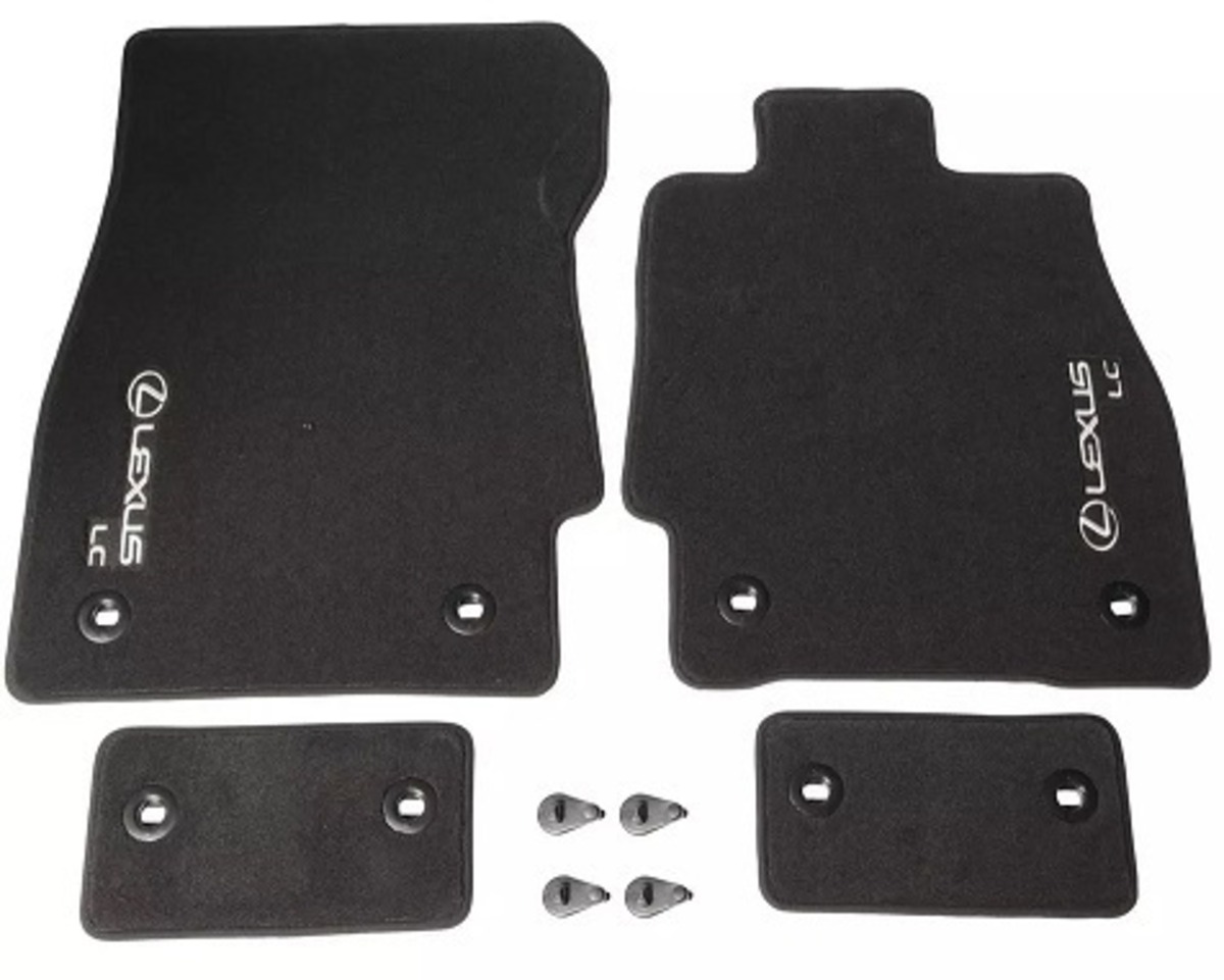 Lexus LC 500/500h Floor Mats (RHD) | LEXUS FASHION STORE - LEXUS 