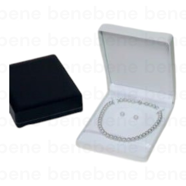 ｼﾞｭｴﾘｰｹｰｽ CSﾚｻﾞｰ ：ﾈｯｸﾚｽ・ｲﾔﾘﾝｸﾞ (ｶﾗｰ：ﾎﾜｲﾄ /白) （南洋17 ~ 18cm対応）