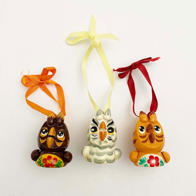 ミミズクのオーナメント