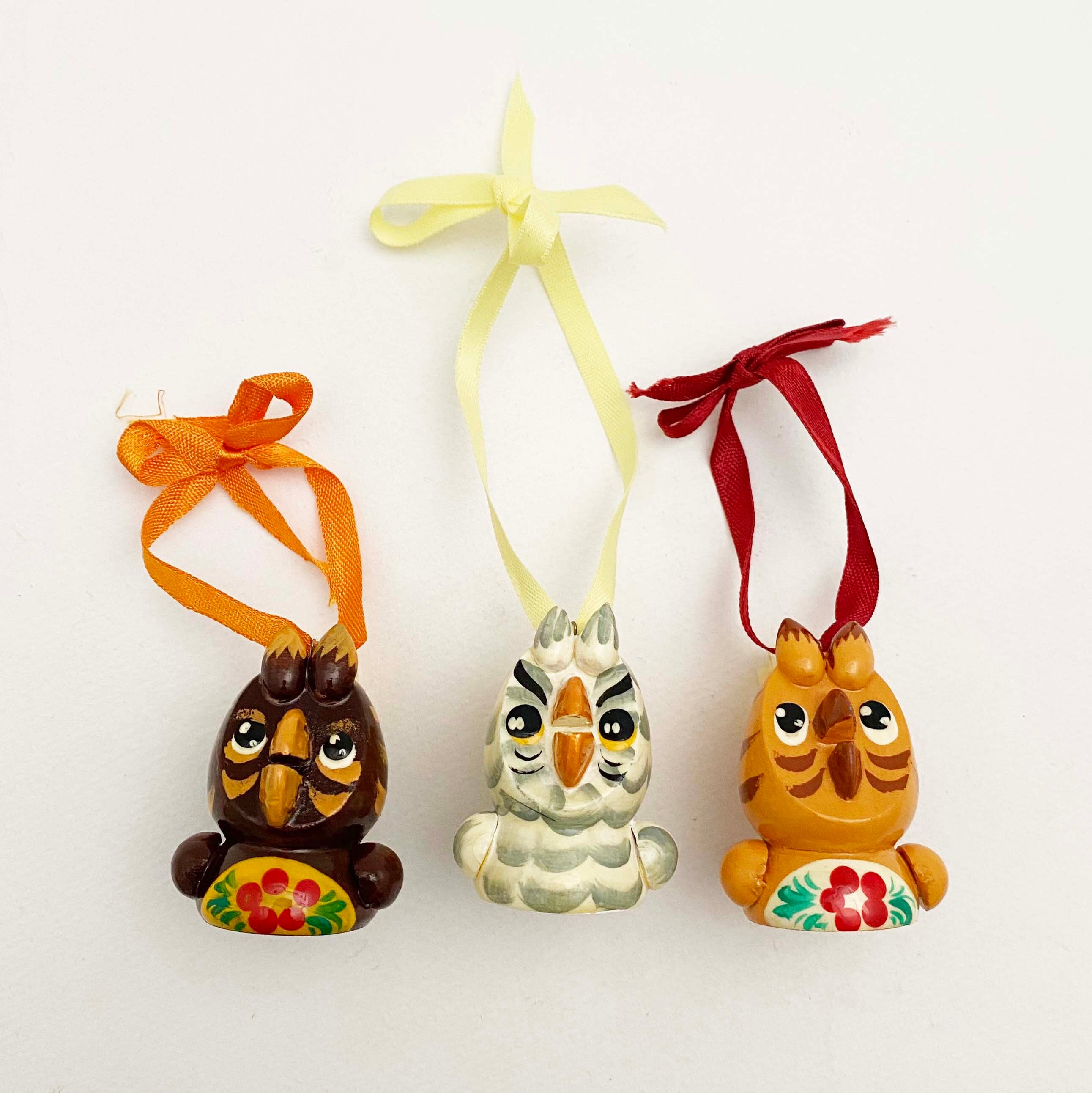 ミミズクのオーナメント