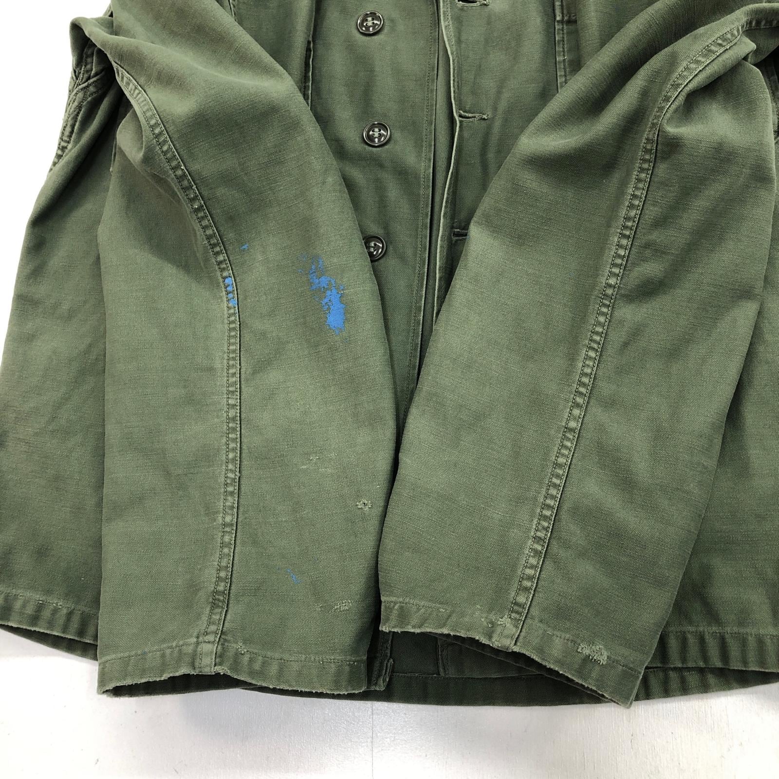 U.S.ARMY 50−60年代 USA製 OG-107 ユーティリティシャツ UTILITY
