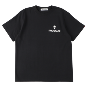 SMUGFACE / ロゴ  Tシャツ  BLACK   (SFT-002)